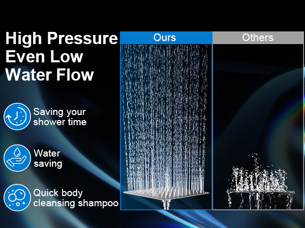shower head with handheld high pressure