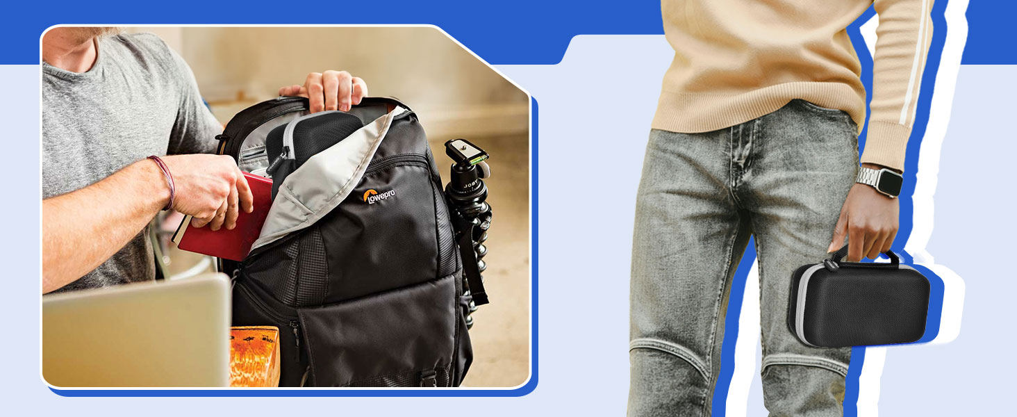 Portable laptop charger case