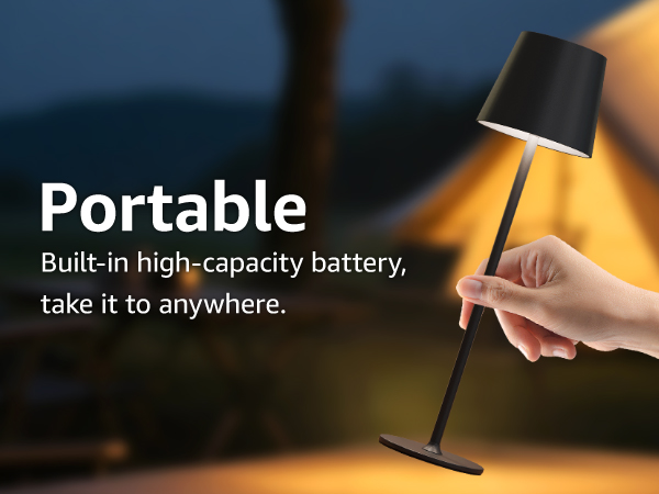 rechargeable table lamp