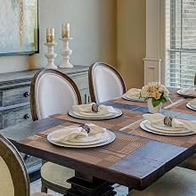 placemats for dining table set of 4