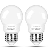LED Refrigerator Light Bulb 40 Watt Equivalent, 120V Fridge Appliance Light Bulb 4W Daylight Whit...