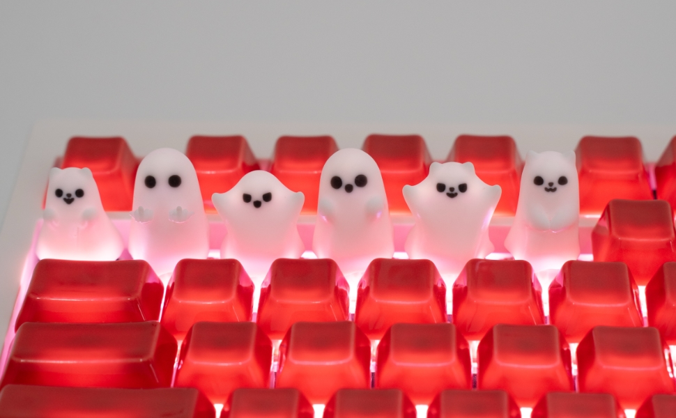 ghost keycap-4