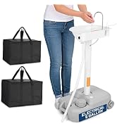 Yescom 17L Portable Sink Hand Wash Station with Pump & 2Pcs 24L Water Tank, Hand Washing Station ...
