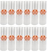 NEXCOVER 18 Inch Stretch Wrap - 1500 Feet | 60 Gauge, 12 Roll Clear Plastic Self-adhering Stretch...