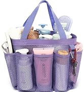 Fammart Mesh Shower Caddy Portable for College Dorm Room Essentials, Odorless Polyester Large Sho...