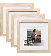 KINLINK 8x8 Picture Frame, Natural