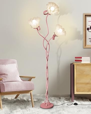 Flower floor lamp