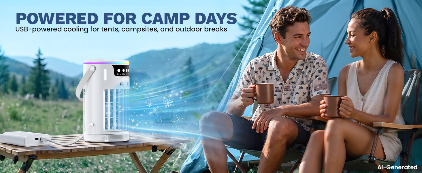 POWERED FOR CAMP DAYS