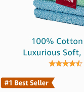 DecorRack 10 Pack 100% Cotton Wash Cloth, Luxurious Soft, 12 x 12 inch Ultra Absorbent, Machine W...