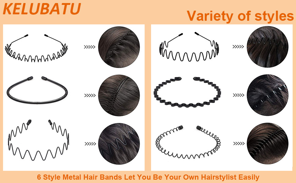 Metal Hair Bands