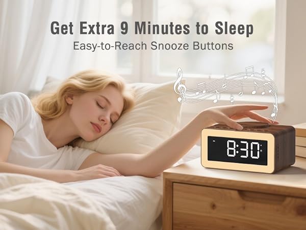 reloj despertador de mesa de noche