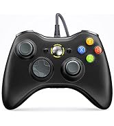 VOYEE PC Controller, Wired Controller Compatible with Microsoft Xbox 360 & Slim/PC Windows 10/8/7...