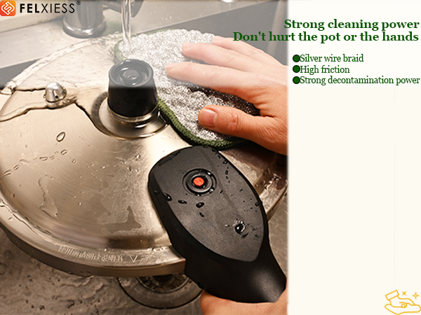 non scratch wire dishcloth