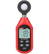 UNI-T UT383 Light Meter Lux Meter Lumens Digital Illuminance Meter 0~199,900 Lux (0~18,500 FC) Fo...