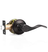 oil rubbed bronze passage door handle