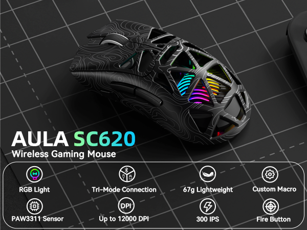AULA SC620 Gaming Mouse