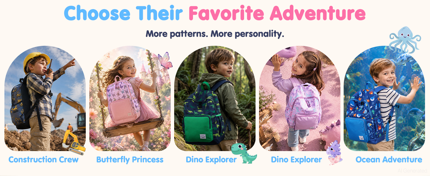 Lightweight Backpack for Kids