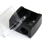 Eyeliner Pencil Sharpener, Eyeliner Sharpener for Pencil, Makeup Pencil Sharpener, Dual Holes Sha...