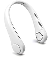 QYKCGQ Personal Fan Wearable Neck Fans - Rechargeable Cooling Neck Fan 3 Wind Speeds Ultra-quiet ...