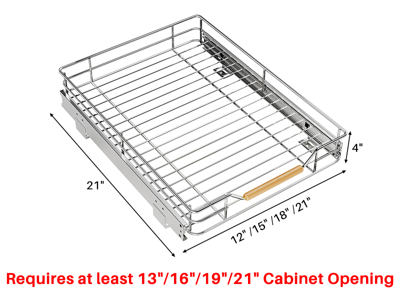 sliding drawers for cabinets