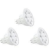 Makergroup MR16 LED Bulbs, Landscape Low Voltage Spotlights, 35W/50W Halogen Replacements, Warm W...