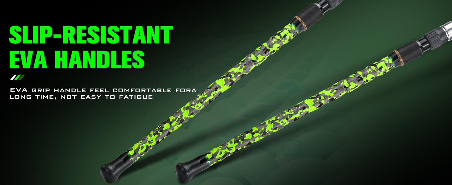 slip-resistant eva handles