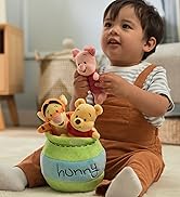 GUND Disney Official Winnie The Pooh Plush Playset with Pooh, Tigger, and Piglet, Sensory Toy Stu...