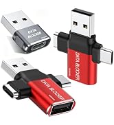 Data Blocker, 3-in-1 USB Data Blocker, Protect Against Juice Jacking | USB C data blocker Hacking...