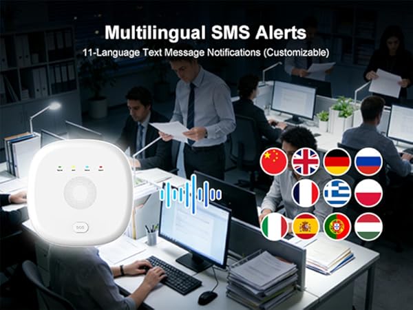 Wireless Home Security System with Wireless 24/7 Professional Monitoring - No Contract - Alexa