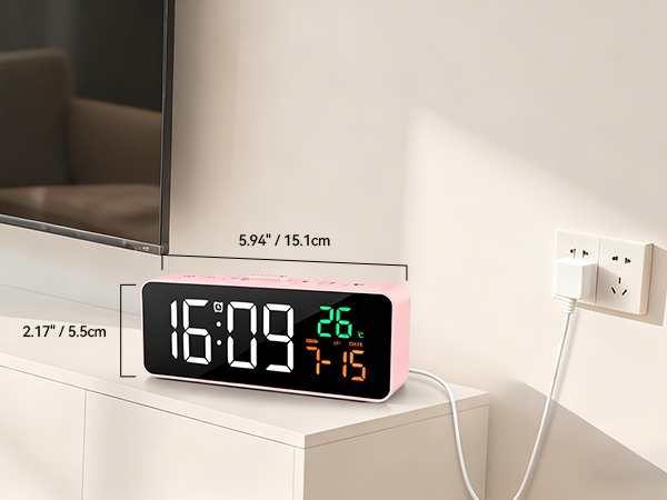 plug-in clock