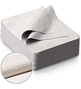 iGeyzoe 100 PCS Glasses Clean Cloth Suede, Lens Clean Cloth for Lenses, Glasses, Screens, Cameras...