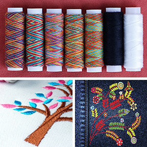 rainbow thread