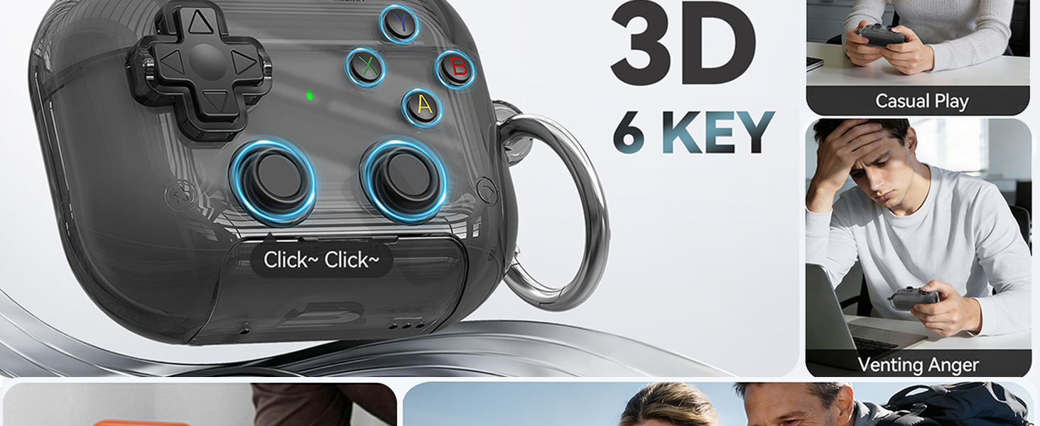 with 3D PRESSABLE BUTTON