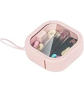 Chfory Hair Tie Organizer, Small Portable Hair Accessories Storage Can Be Stackable Or Hung On Th...