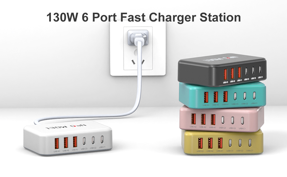 130W White Charger