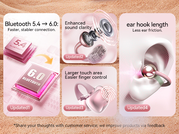 clip on earbuds