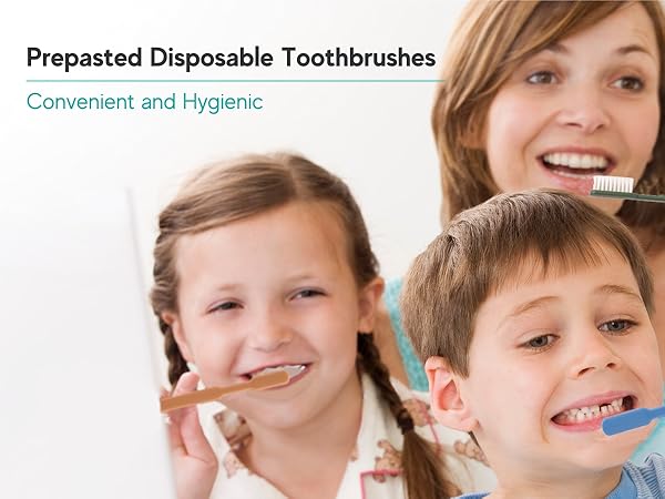 Prepasted Disposable Toothbrushes