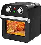 ARLIME Air Fryer, 12.7QT Convection Toaster Oven, 1600W, Convection Roaster with 10 Accessories…