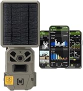 Moultrie Edge Solar Cellular Trail Camera - Integrated Solar Panel with Battery - 40MP - 1080p Vi...