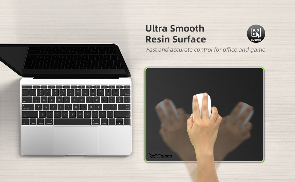 smooth surface