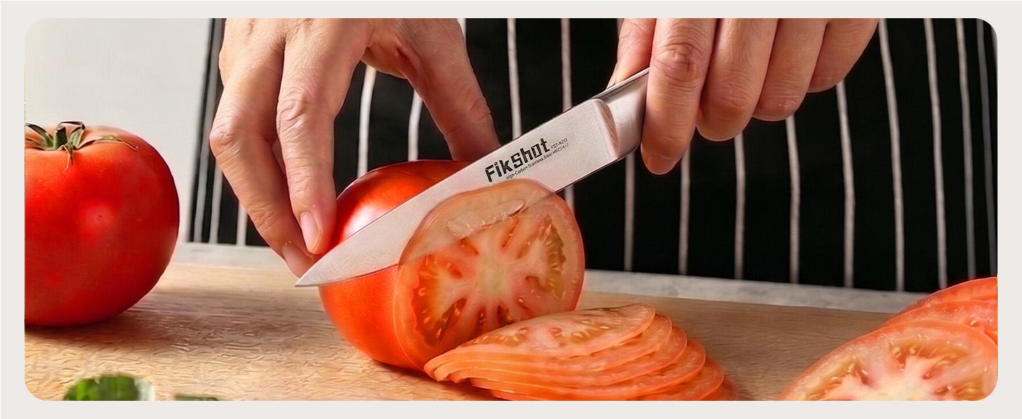 Uniform Even Slices, Ergonomic handle delivers precise control for ultra-thin, consistent slices