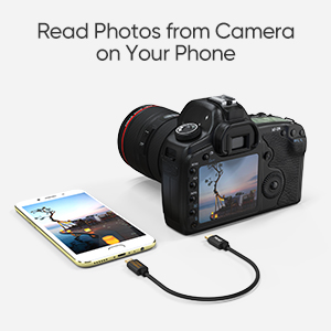 C to Micro-b cable short