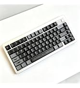 JMTCtech Black Mysticism 143 Pbt Mechanical Keycap Set, MXD Technology (Anti-Sink, Anti-Scratch, ...
