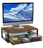 Wood Monitor Stand