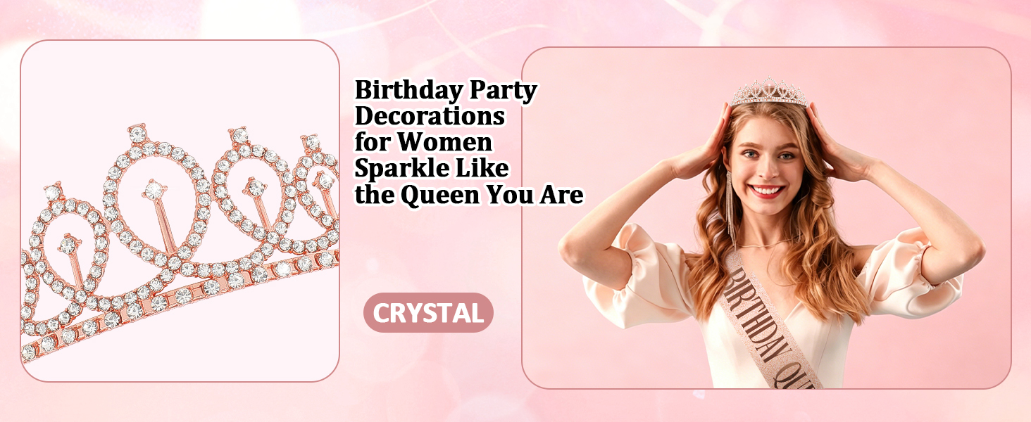 crown and sash for women