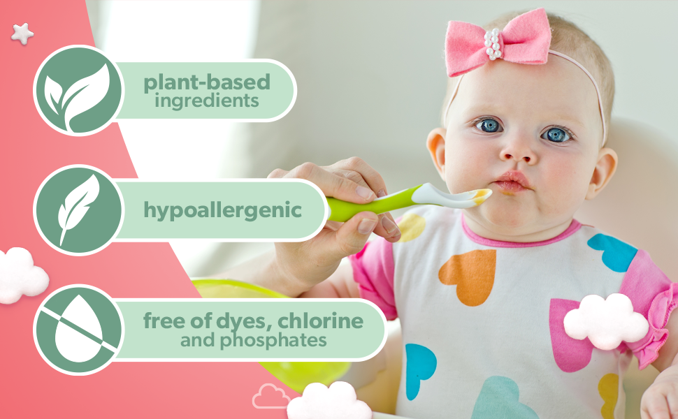Hypoallergenic Dreft Stain Remover for tough baby stains, travel-friendly and fragrance-free