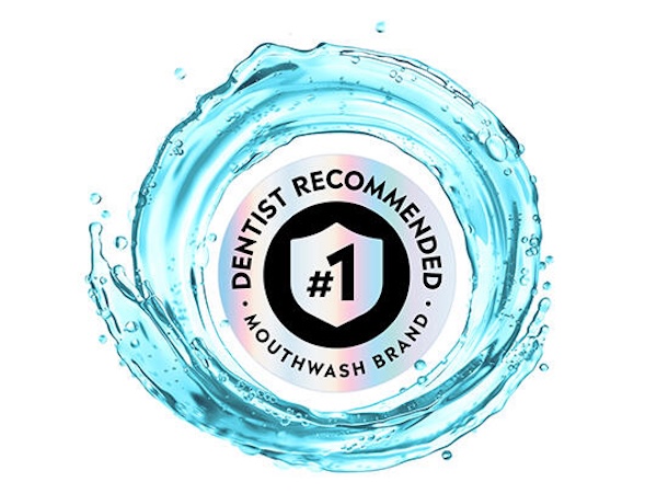Listerine is the #1 recommended mouthwash brand by dentists and hygienists