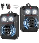 2 Pack Magnetic Rodent Repellent for Car Engines, Ultrasonic Rodent Repeller with Frequency Sweep...