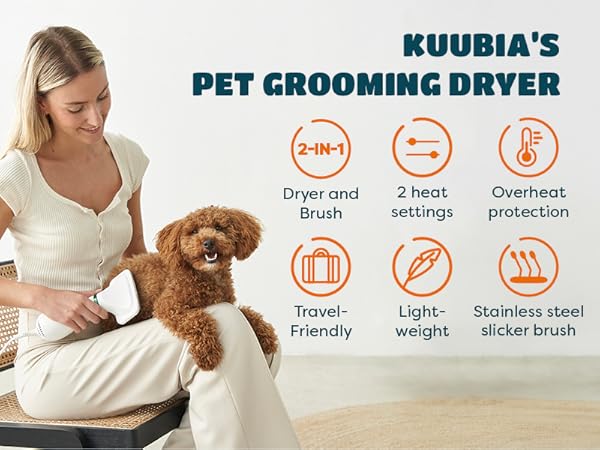 KUUBIA pet grooming hair dryer dog hair dryer dog blow dryer