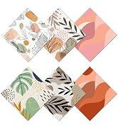 CREATCABIN 6 Pcs Thickened Glasses Cleaning Cloth Boho Design Microfiber Cleaning Cloth Aesthetic...